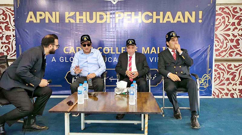 Federal Minister for Board of Investment (BOI), Mr. Qaiser Ahmed Sheikh visited Cadet College Malir, on the invitation of Principal Cadet College Malir Khuzema Gohar