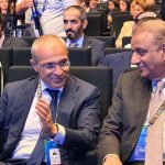 Minister of Economy Republic of Azerbaijan Mikayil Jabbarov & Federal Minister for Communications Abdul Aleem Khan talking in inaugural session of 2nd International Investment Forum