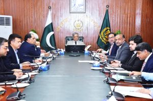 Federal Minister for Law and Justice, Senator Azam Nazeer Tarar, is presiding over the committee meeting regarding the Auto and Auto Parts Manufacturing Policy 2026-31