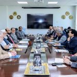 A delegation of Jamaat-e-Islami called on Federal Minister for Petroleum Ali Pervaiz Malik, Federal Minister for Law and Justice Azam Nazeer Tarar and Minister of State for Finance Bilal Azhar Kiani at the Petroleum Division