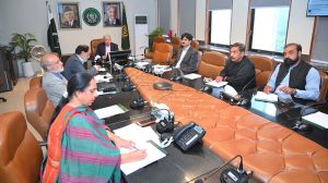 Federal Minister for National Food Security and Research, Rana Tanveer Hussain, chairs a high-level meeting of the Sugar Advisory Board to review the sugar supply situation, domestic requirements and available stocks