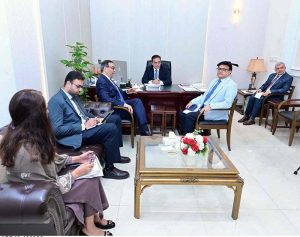 Federal Minister for Economic Affairs Ahad Cheema chairs a meeting on Public Private Partnership (PPP) Pipeline project.