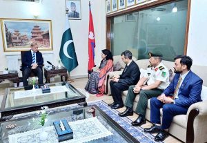 Prime Minister Muhammad Shehbaz Sharif visits the Embassy of Nepal in Islamabad and meets Ambassador Rita Dithal to offer condolences over the loss of precious lives in the devastating floods that recently struck Nepal.