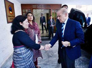 Prime Minister Muhammad Shehbaz Sharif visits the Embassy of Nepal in Islamabad and meets Ambassador Rita Dithal to offer condolences over the loss of precious lives in the devastating floods that recently struck Nepal.