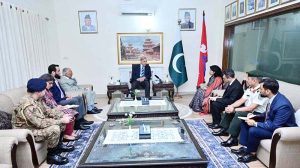 Prime Minister Muhammad Shehbaz Sharif visits the Embassy of Nepal in Islamabad and meets Ambassador Rita Dithal to offer condolences over the loss of precious lives in the devastating floods that recently struck Nepal.