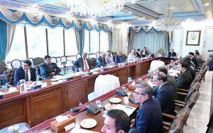 Prime Minister Muhammad Shehbaz Sharif chairs a review meeting on Jinnah Medical Complex, Research Centre and Federal Government Polyclinic Phase 2/Extension.