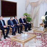 A Lebanese delegation led by Minister of Interior and Municipalities of Lebanon H.E. Mr. Ahmad Al-Hajjar called on Prime Minister Muhammad Shehbaz Sharif