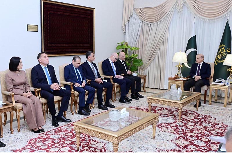 A Lebanese delegation led by Minister of Interior and Municipalities of Lebanon H.E. Mr. Ahmad Al-Hajjar called on Prime Minister Muhammad Shehbaz Sharif