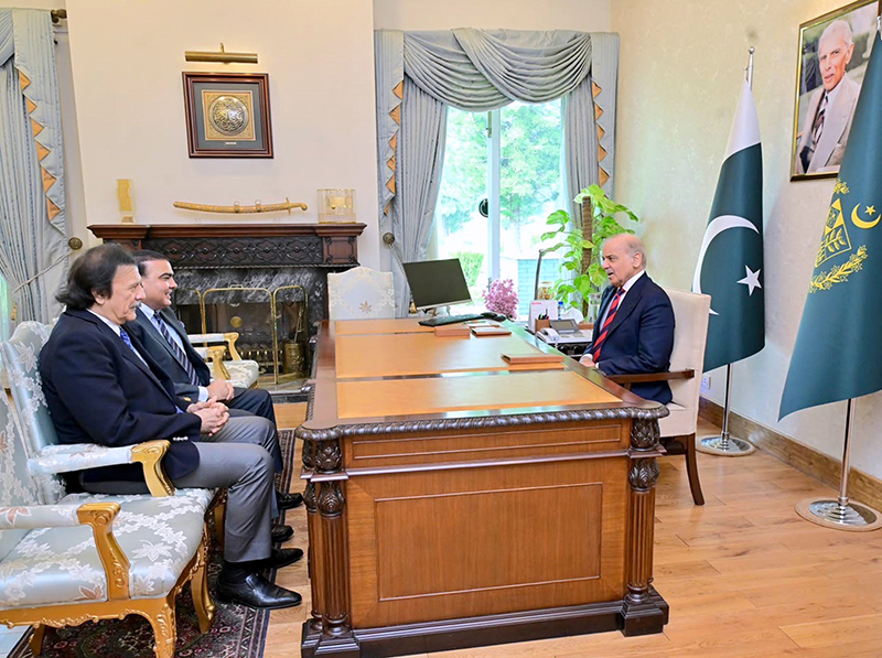 CEO of Pak Japan Group Chaudhry Asif Mehmood calls on Prime Minister Muhammad Shehbaz Sharif