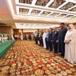 The Defence and Martyrs Day reception organised by the Embassy of Pakistan began with national anthems of Pakistan and China, performed by students of Pakistan Embassy College Beijing