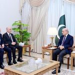 A Lebanese delegation led by Minister of Interior and Municipalities of Lebanon H.E. Mr. Ahmad Al-Hajjar called on Prime Minister Muhammad Shehbaz Sharif