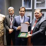 Pakistani Parliamentary delegation headed by Speaker National Assembly Sardar Ayaz Sadiq in a group photo with Speaker of the Parliament of Malaysia Dr. Johari bin Abdul on the sidelines of 69th Commonwealth Parliamentary Conference