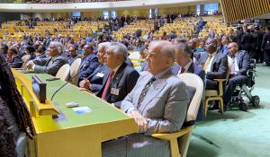 Prime Minister Muhammad Shehbaz Sharif attends the inaugural session of the 81st UNGA