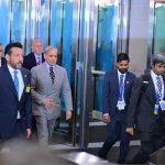 Prime Minister Muhammad Shehbaz Sharif arrives at United Nations General Assembly to attend the inaugural session of the 81st UNGA