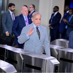 Prime Minister Muhammad Shehbaz Sharif arrives at United Nations General Assembly to attend the inaugural session of the 81st UNGA