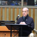 Prime Minister Muhammad Shehbaz Sharif addressing a high-level meeting at the United Nations Headquarters marking the 40th anniversary of the Declaration on the Right to Development