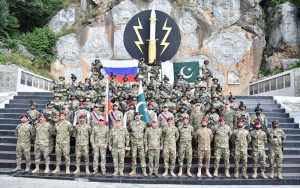 The 9th edition of Pakistan-Russia Joint Exercise Druzhba-IX commenced at Cherat