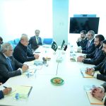 Prime Minister Muhammad Shehbaz Sharif meets President of Syrian Arab Republic, Ahmed al-Sharaa