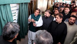Federal Minister for Railways, Muhammad Hanif Abbasi and Chief Minister Balochistan Mir Sarfraz Bugti officially inaugurate the Jinnah Peoples Train Service, a major public transport initiative providing safe, affordable and reliable travel facilities to the people of Balochistan