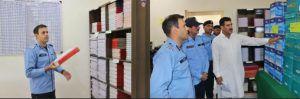 DIG Umar inspects security division branches, orders proper record management