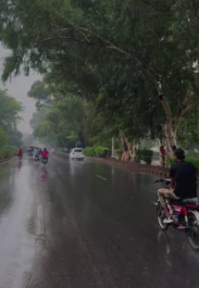 Monsoon rains