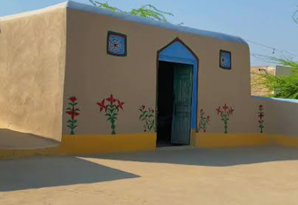Mud houses