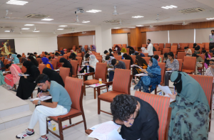 PM&DC President visits MDCAT exam centres
