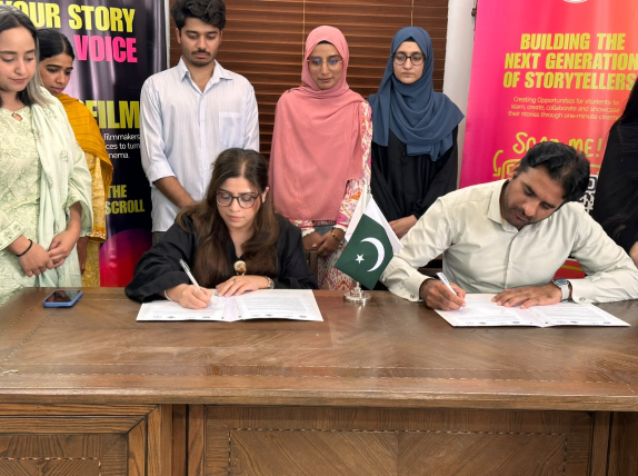FUUAST and 60 Second International Film Festival Sign MoU for Film Training