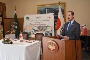 Japan grants 21 million Yen for TB screening project targeting 20,000 people annually