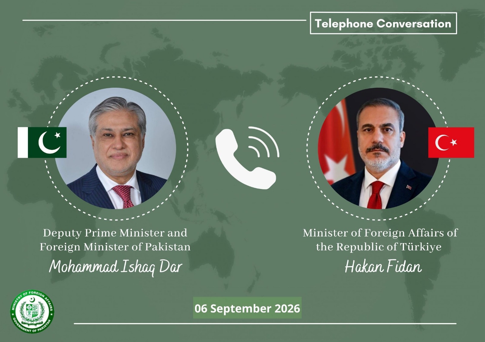 DPM/FM Dar exchanges views with Saudi, Turkish FMs on regional, global matters