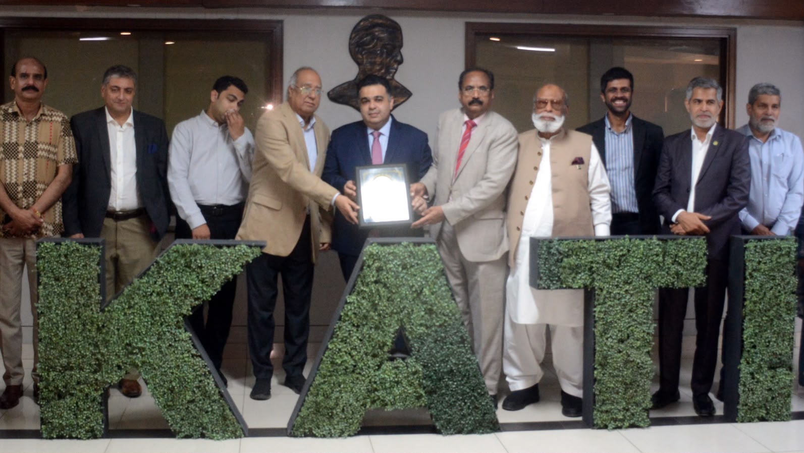 SAPM Fahd Haroon meets KATI representatives