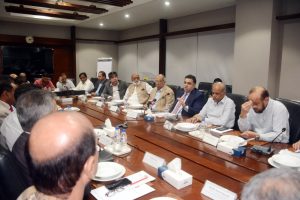SAPM Fahd Haroon meets KATI representatives