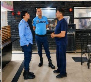 DIG headquarters, AIG logistics inspect mess, barracks at Police Lines