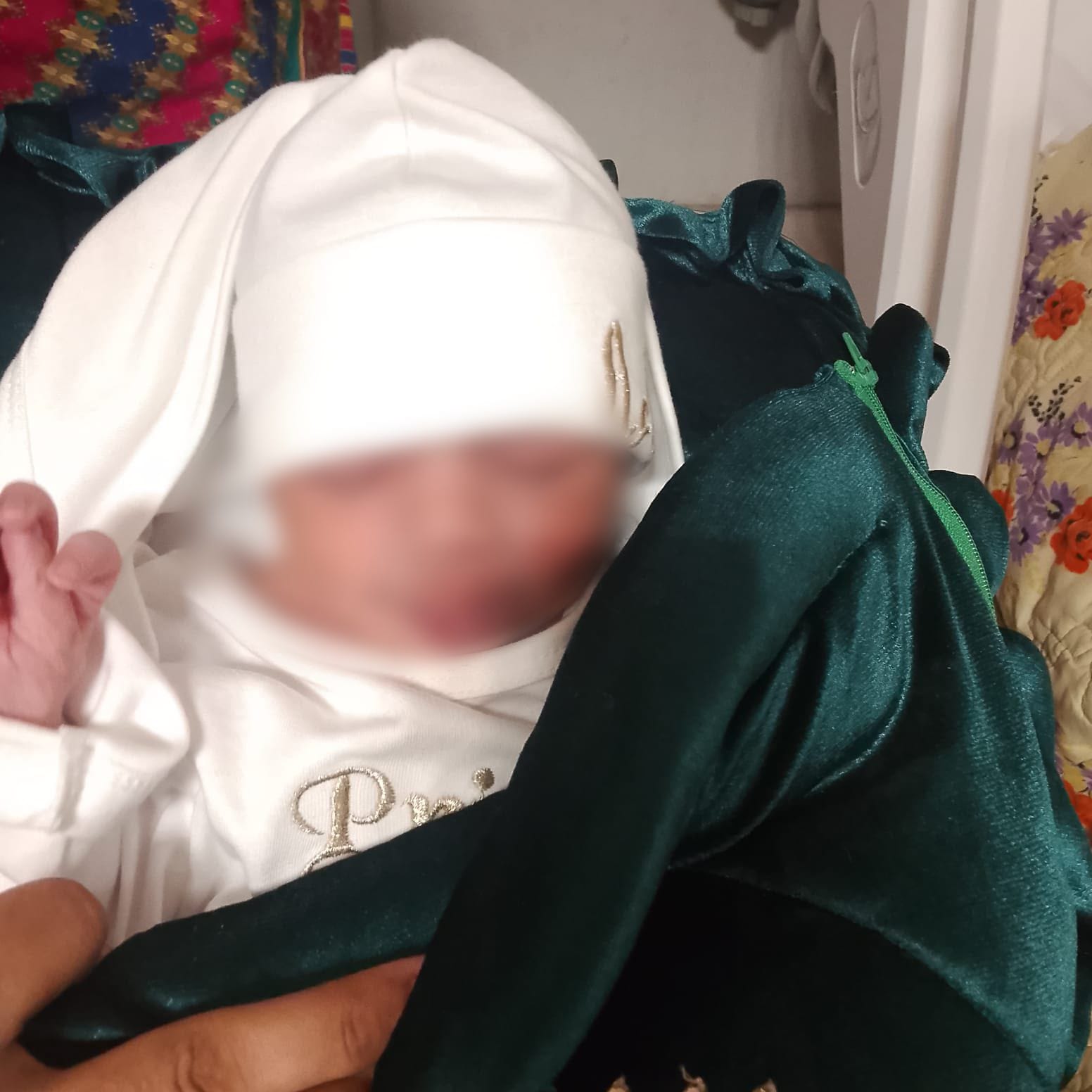 Baby recovered