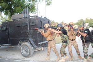 Police, Army conduct mock exercise at Police Lines, Central Jail in DIKhan