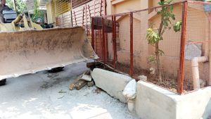 RDA-led operation clears encroachments from public passage in Bankers Colony
