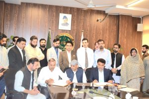 FGEHA signs MoU for 1,600-kanal housing project in Charsadda