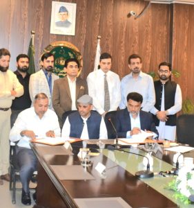 FGEHA signs MoU for 1,600-kanal housing project in Charsadda