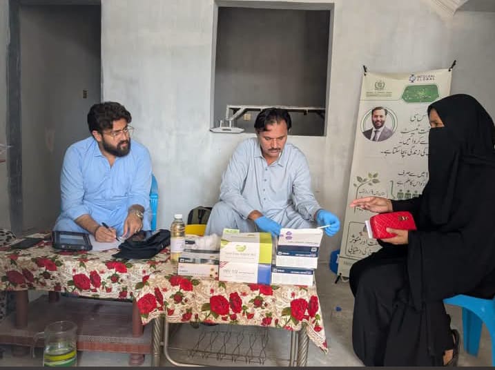 Free medical camp held in Kot Hathial