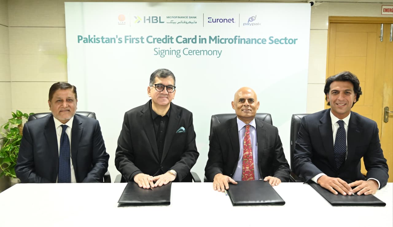 HBL MFB, 1LINK, Euronet sign agreement to launch Pakistan's first PayPak Credit Card