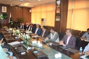 Retired Federal Secretaries visit FGEHA; take briefing on Sector F-14/F-15