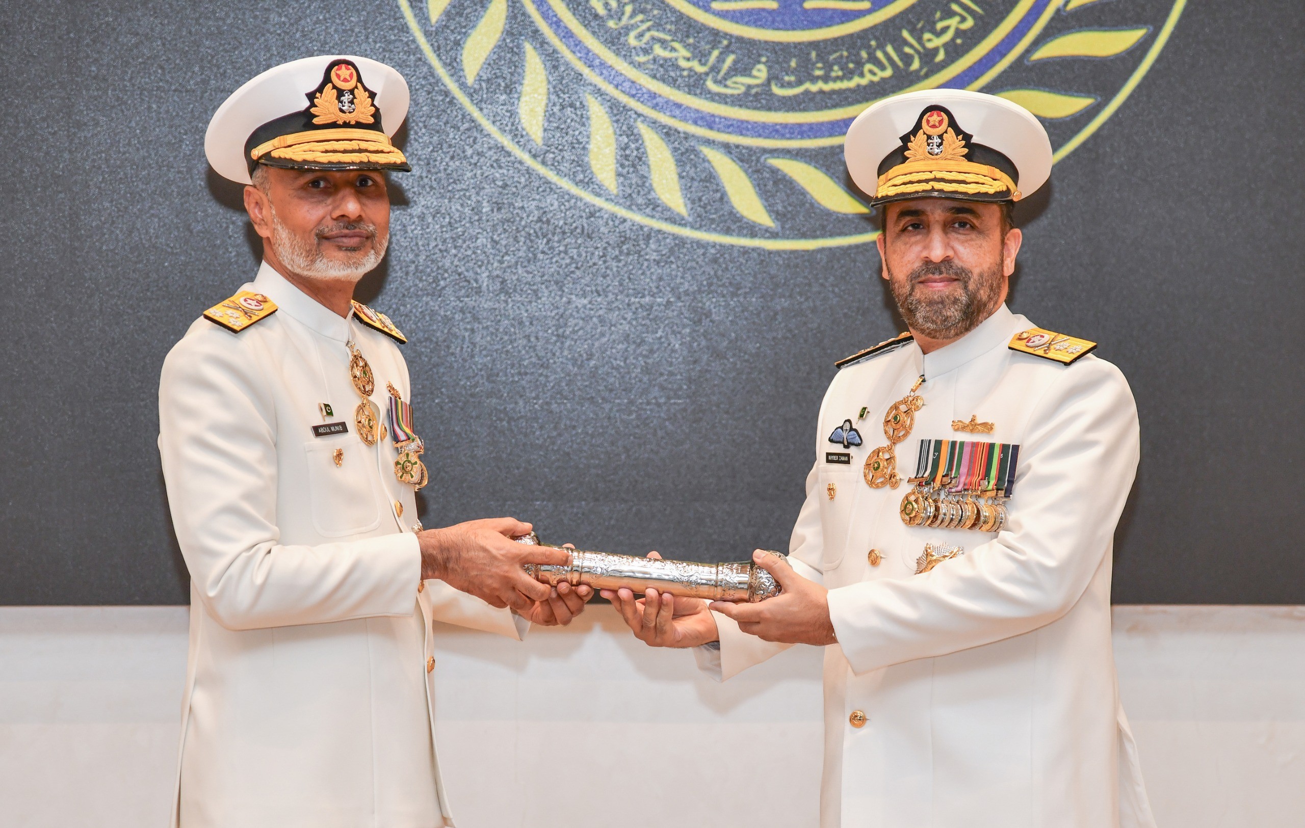 Rear Admiral Khyber Zaman takes over as commander Pakistan fleet