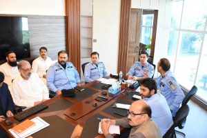 IGP Sohail reviews progress on tasks assigned to senior police officers