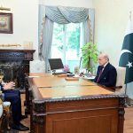 Minister for Railway Hanif Abbasi calls on Prime Minister Muhammad Shehbaz Sharif