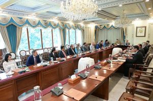 A delegation of National and International endocrinology and diabetes specialists called on Prime Minister Muhammad Shehbaz Sharif.