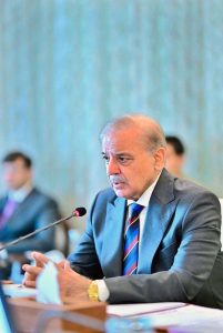 Prime Minister Muhammad Shehbaz Sharif chairs a meeting of Federal Cabinet