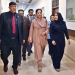 The First Lady of the Maldives, Ms. Sajidha Mohamed, visits the National Institute of Health (NIH)