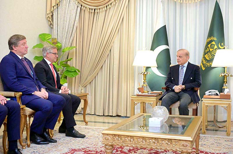 Mr. Magnus Brunner, European Union Commissioner for Internal Affairs and Migration, called on Prime MinisterMuhammad Shehbaz Sharif