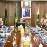 Federal Secretary for Inter-Provincial Coordination (IPC) Mohayudin Ahmad Wani presides over a meeting with a high-level Chinese delegation from the Pak-China Business Forum at the Ministry of Inter-Provincial Coordination
