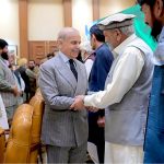 Prime Minister Muhammad Shehbaz Sharif meets members of the Area Representative Development Council